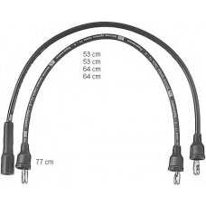 0300898404 BERU Комплект проводов зажигания
