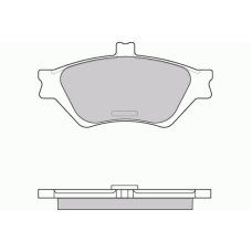12-0875 E.T.F. Комплект тормозных колодок, дисковый тормоз