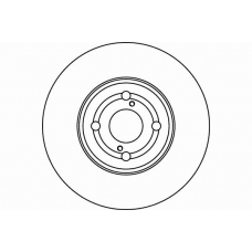 MDC1588 MINTEX Тормозной диск