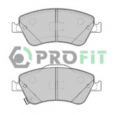 5000-4046 PROFIT Комплект тормозных колодок, дисковый тормоз