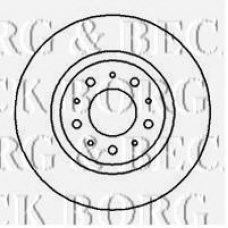 BBD5051 BORG & BECK Тормозной диск