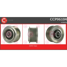 CCP96104 CASCO Ременный шкив, генератор