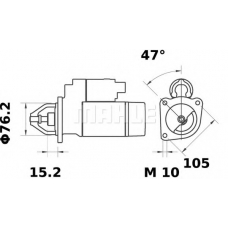 MS 179 MAHLE Стартер