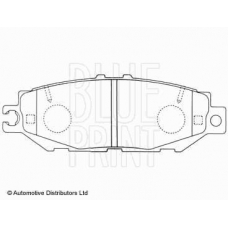 ADT34286 BLUE PRINT Комплект тормозных колодок, дисковый тормоз