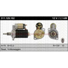 22-311-129-102 TRISCAN Стартер