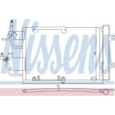 940052 NISSENS Конденсатор, кондиционер