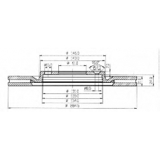 BDC3602 QUINTON HAZELL Тормозной диск