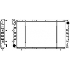 1420-0103 SAKURA  Automotive Радиатор, охлаждение двигателя