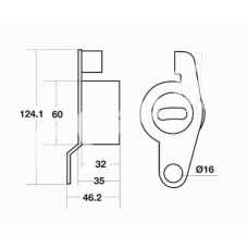 ITB-6420 IPS Parts Устройство для натяжения ремня, ремень грм