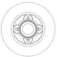 562366BC BENDIX Тормозной диск