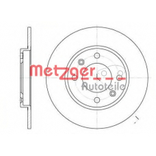 6128.00 METZGER Тормозной диск