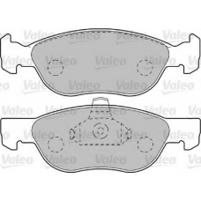 598041 VALEO Комплект тормозных колодок, дисковый тормоз
