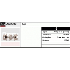 DC83296 DELCO REMY Тормозной суппорт