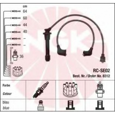 8312 NGK Комплект проводов зажигания