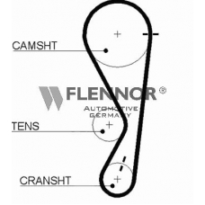 4400V FLENNOR Ремень ГРМ