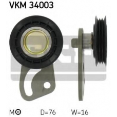 VKM 34003 SKF Натяжной ролик, поликлиновой  ремень