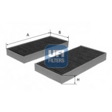 54.152.00 UFI Фильтр, воздух во внутренном пространстве