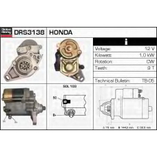 DRS3138 DELCO REMY Стартер
