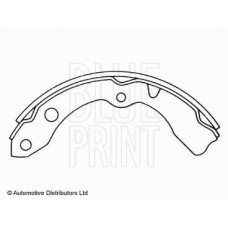 ADD64102 BLUE PRINT Комплект тормозных колодок