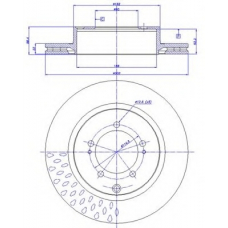 142.1010 CAR Тормозной диск