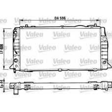 731428 VALEO Радиатор, охлаждение двигателя