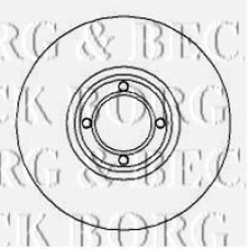 BBD5723S BORG & BECK Тормозной диск