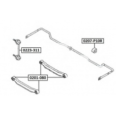 0223-311 ASVA Тяга / стойка, стабилизатор
