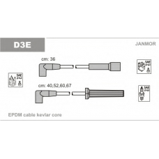 D3E JANMOR Комплект проводов зажигания