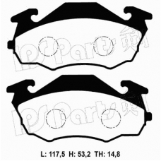 IBD-1795 IPS Parts Комплект тормозных колодок, дисковый тормоз