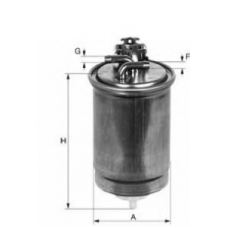 XN681 UNIFLUX FILTERS Топливный фильтр