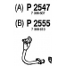 P2547 FENNO Труба выхлопного газа
