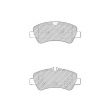 FVR4398 FERODO Комплект тормозных колодок, дисковый тормоз