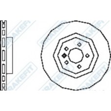 SDK6279 APEC Тормозной диск