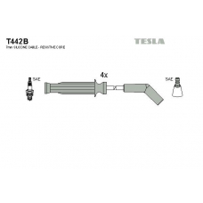 T442B TESLA Комплект проводов зажигания