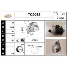 TC9035 SNRA Стартер