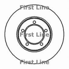 FBD253 FIRST LINE Тормозной диск