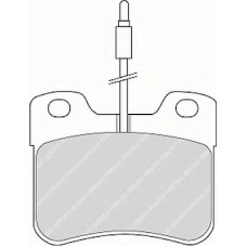 FDB745 FERODO Комплект тормозных колодок, дисковый тормоз