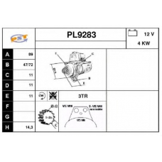 PL9283 SNRA Стартер