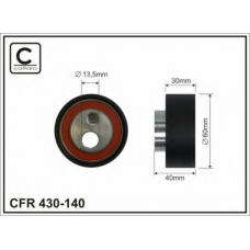 430-140 CAFFARO Натяжной ролик, ремень грм