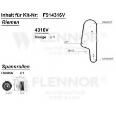F914288V FLENNOR Комплект ремня грм
