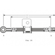 PHD116 TRW Тормозной шланг