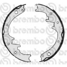 S 37 501 BREMBO Комплект тормозных колодок