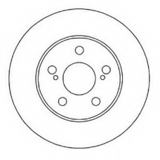 561822BC BENDIX Тормозной диск