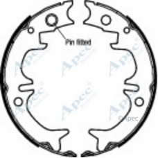 SHU728 APEC Тормозные колодки