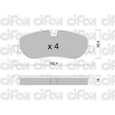 822-693-0 CIFAM Комплект тормозных колодок, дисковый тормоз