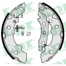00480 LPR Комплект тормозных колодок