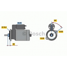 F 000 AL0 335 BOSCH Стартер