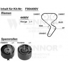 F954458V FLENNOR Комплект ремня грм