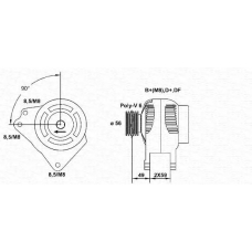 943355120010 MAGNETI MARELLI Генератор