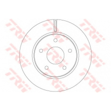 DF6415 TRW Тормозной диск